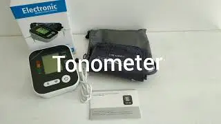Tonometer. Compact blood pressure monitor. Электронный тонометр с голосовым оповещением