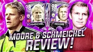 TOTS EVENT ICONS MOORE AND SCHMEICHEL GAMEPLAY AND REVIEW! NEW BEST GK! | FIFA MOBILE 21 | TOTS |