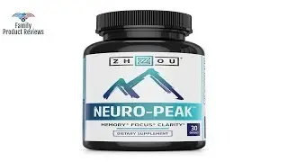 Neuro Peak Brain Support Supplement - Memory Focus & Clarity Formula - Nootropic Scientifically Fo33