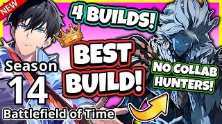 BARUKA BATTLEFIELD OF TIME BEST BUILD GUIDE! NO COLLAB HUNTERS! 4 BUILDS! [Solo Leveling: Arise]