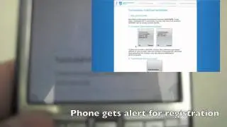 Registration using mobile ID