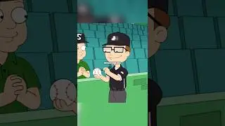 Steve become baseball icon #shorts #americandad