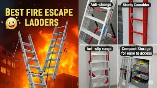 TOP 5 Best Fire Escape Ladders 2026 | First Alert fire ladder