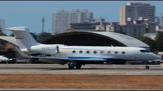 [SBFZ/ FOR] Pousos & Decolagens RWY13 Embraer Legacy 650 PR-TLC & Gulfstream G650ER N917C 19/09/2021