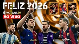 FELIZ 2026! ÚLTIMA LIVE DO ANO 🎆 | eFootball 2026 AO VIVO 🔴