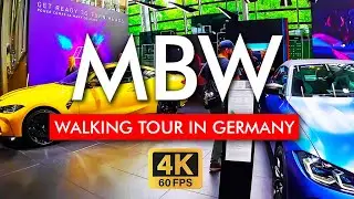 🇩🇪 BMW Museum Walking Tour Germany in 4K Video. Explore Exhibits of Classic and Modern BMW Vehicles