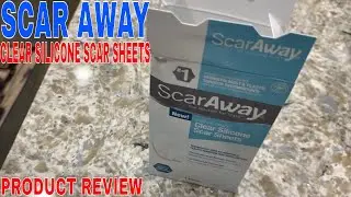 ✅  Scar Away Clear Silicone Scar Sheets 🔴