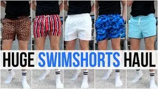 HUGE Men's Swimshorts Haul & Try On | Summer 2019 (Nike, Adidas, Asos, Boohooman & More)