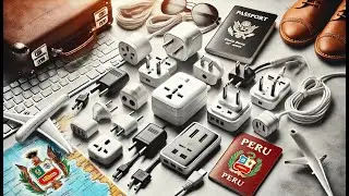 🌍 Ceptics Brazil Power Plug Adapter Travel Set | Best Power Adapter for Peru 🌎