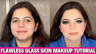 Glass Skin Matte Makeup Look – Flawless Perfection with a Soft Glow! #aarushioswal