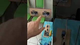 Controle arcade + Joystick+ Arduino controlando acionamento. #arduino #arduinoproject #fliperama