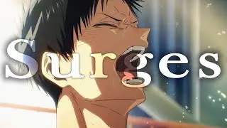 【MAD】アオのハコ / Orangestar - Surges (feat. 夏背 & ルワン) | Blue Box