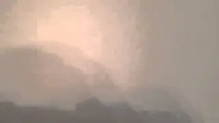 Ten seconds of a boring white wall