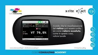 Spettrofotometro eXact X-Rite Densit&agrave; Iniziali