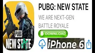 Pubg New State for iPhone 6 || iPhone 6+ || How to download Pubg New state for iOS 12.5.5