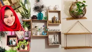 Easy and classic portable shelves/racks specially for Rented homes.DIY shelves
