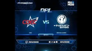 CDEC vs Invictus Gaming, DPL 2018, game 1 [Lex, 4ce]