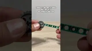 Translating rotational motion into reciprocal motion