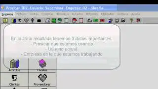 Prosicar - Tutorial - Cambiar de empresa