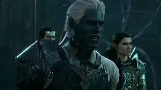 Baldur's Gate 3 REMOVED Cutscene My Drow Hireling Encounters the Shadowlands