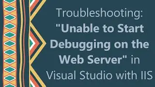Troubleshooting: 