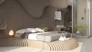 Номер отеля. 3D визуализация интерьера | 3D Maximum Studio