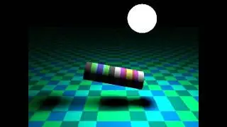 Incorrect soft shadow from a capsule