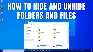 Hide folder on windows with one command - By kazibwe Patrick