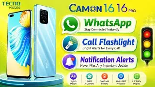 Tecno Camon 16 Pro Notification Light | Tecno Camon 16 Notification Light