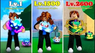 [BloxFruit] Mở Trái Nào Xài Trái Đó Từ Lv1 Siu Hên Có Gas Yeti Và Nhiều Trái Xịn