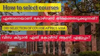How to select Courses in Canada/ East coast in canada/Cape breton university