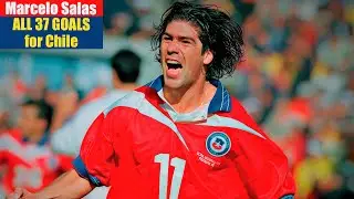 Marcelo Salas ◉ All 37 Goals for Chile 🇨🇱