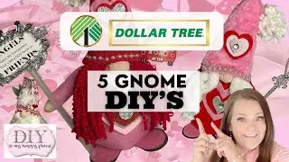 💗 5 Gnome DIY&rsquo;s Using Dollar Tree Supplies 💗 Fast and Easy
