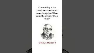 Circle of Competence - Quotes by Charlie Munger #munger #quotes #competence #tootough