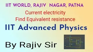To find equivalent resistance between a and b #physics #jeeproblems #jee #currentelectricity #iitphy