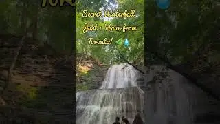 #summergetaway #toronto #travelcanada #waterfall #hike #summer #exploremore #shorts