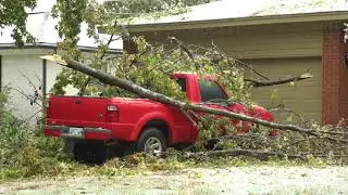 10-27-2020 Norman, OK - Falling Branches - Ice Storm Damage