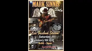 Mark Sinnis -  Live from Beale Street Barber Shop - January 9, 2021