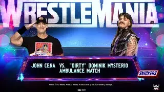 WWE 2K25 - John Cena VS Dominik Mysterio 2005 | Ambulance Match | WWE