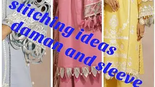 stitching ideas for daman and sleeve#Fashion trends 2021