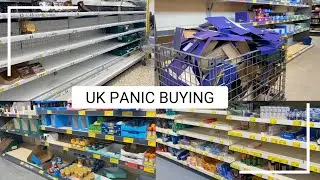 CORONAVIRUS PANIC BUYING IN THE UK