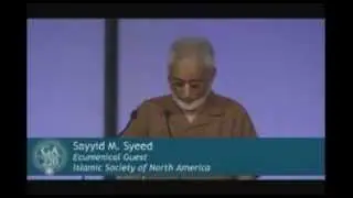 ecumenical guest   sayyid m syeed, islamic society of north america