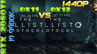 The Callisto Protocol (DX11 vs DX12): RTX 2080 Ti - i9 9900k - 2560x1440