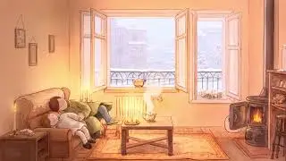 Cozy Snowy Day in Istanbul 1990s | Calm Piano & Violin Ambience [30 Minutes] | Pure Spirits