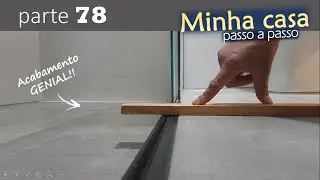 # 78 - Trilho do BOX EMBUTIDO em banheiro / Genial !!!