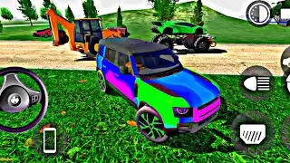 ​🌈 King of Machines: Defender with JCB! 👑 सड़कों पर रंगीन गाड़ियों की तबाही ⚡ Indian Simulator 3D ✨