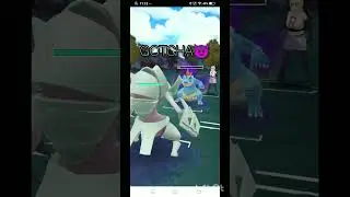 Morepeko destroys opponent POKEMONS IN Pokemon go in GBL #pokemon #pokemongo #shorts