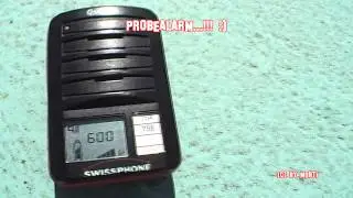 Funkmeldeempf&auml;nger Swissphone Quattro 98S Probealarm + Realalarm (Melder kippt um!) (HD)