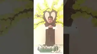 Tree costume for fancy dress competition