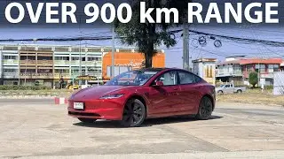 Tesla Model 3 LR RWD, воскресная поездка.